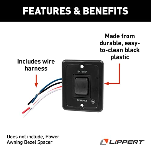 Solera Replacement Power Awning Switch Kit for 5th Wheel - Image 3