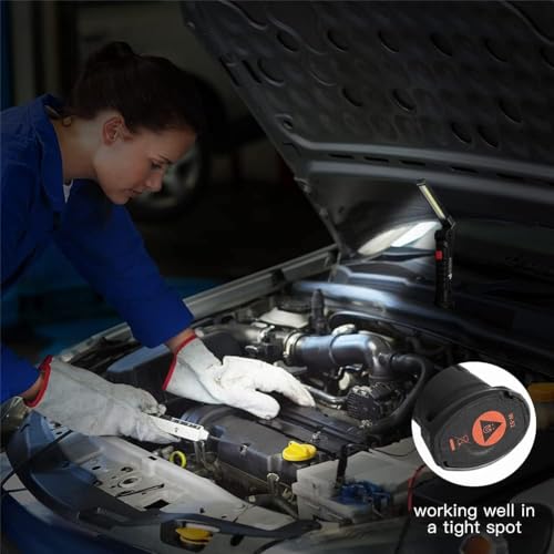 LED Work Light, Magnetic Rechargeable Flashlight, Mechanic Light - Image 6