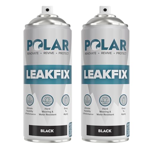 Polar LeakFix Waterproof Sealant Spray - Roof Sealant - Black - Image 2