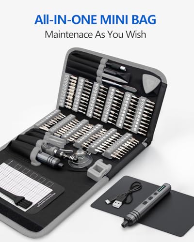 Mini Electric Screwdriver Set 140-IN-1: Small Electric | Hand Tools - Image 7