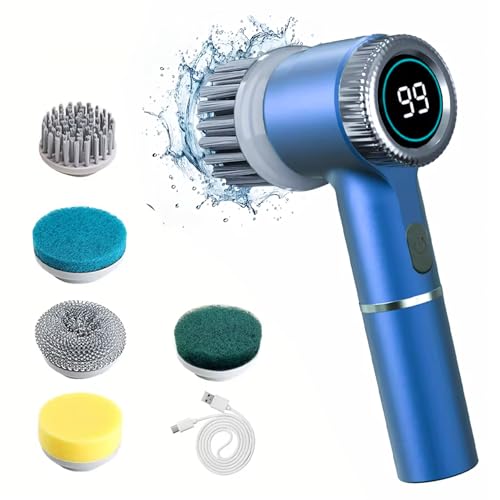 Electric Spin Scrubber Brush, Wireless Rechargeable - Image 4