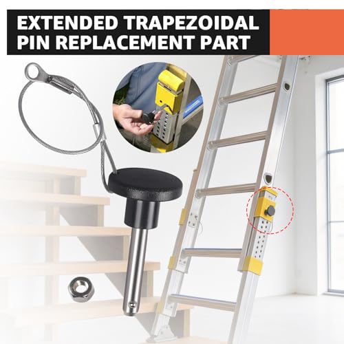 36-44 Extension Ladder Pin Kit for Werner Ladders Equalizer Part - Image 7