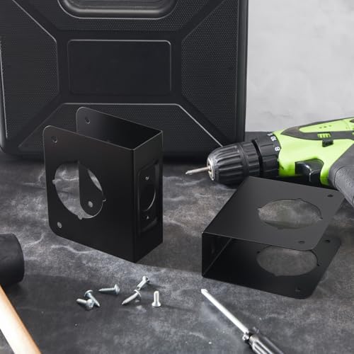 2 Pcs Lock and Door Reinforcement Plate 1-3/4-Inch Thick | Home Repair - Image 3