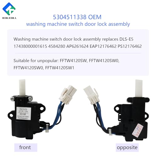5304511338 Washer Switch Door Lock Assembly - Image 5