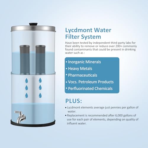 2.25G Ultra-Filtration Gravity Water Filter System，304 - Image 7