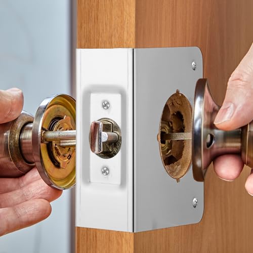 2 Pcs Stainless Steel Lock and Door Reinforcement Plate - Image 7