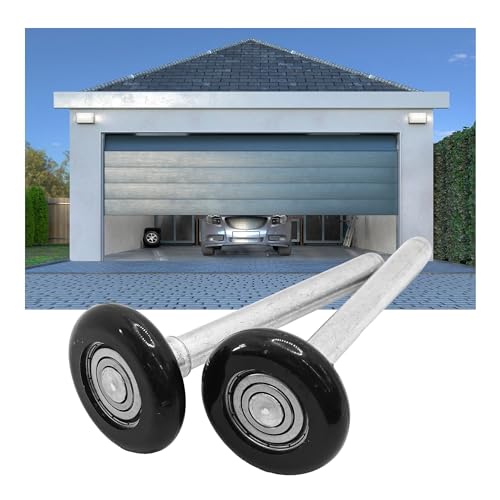 2Pcs 1.8" Ultra-Quiet Nylon Garage Door Rollers, 4.2" Stem - Image 4