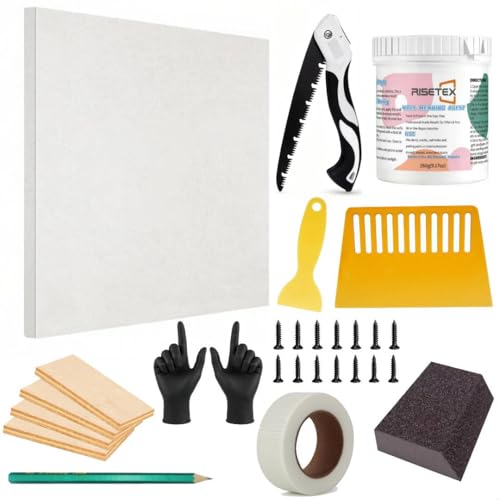 Drywall Repair Kit，34 Pcs 12x12inch Wall Patch Kit | Home Repair - Image 2