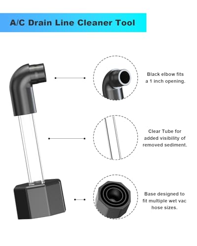 AC Drain Line Cleaner Tool, HVAC to PVC AC Line Cleaner - Image 4
