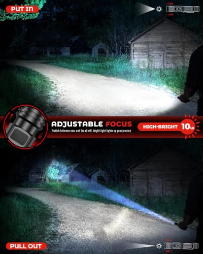 DARKBEAM 2800 High Lumens Flashlights with LED Power Display - Image 6