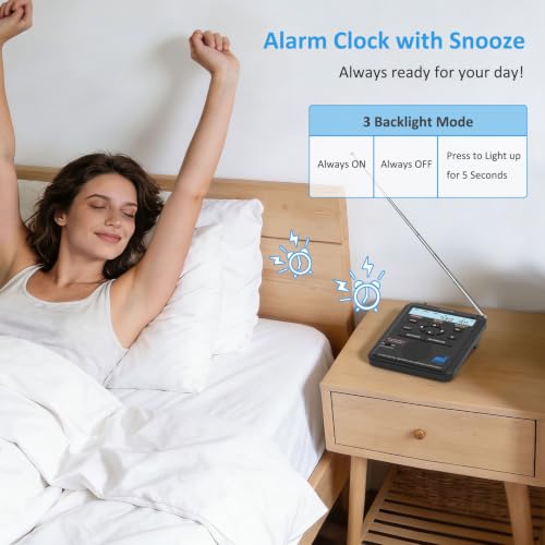 DreamSky Weather Radio NOAA Alert with Battery Backup & FM Radio - Image 8