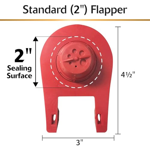 Korky Platinum Toilet Fill Valve and Standard 2" Flapper | Home Repair - Image 3