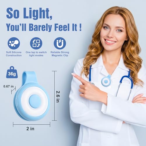 2 Pack Rechargeable Nurse Light Clip On for Night Shift - Image 5