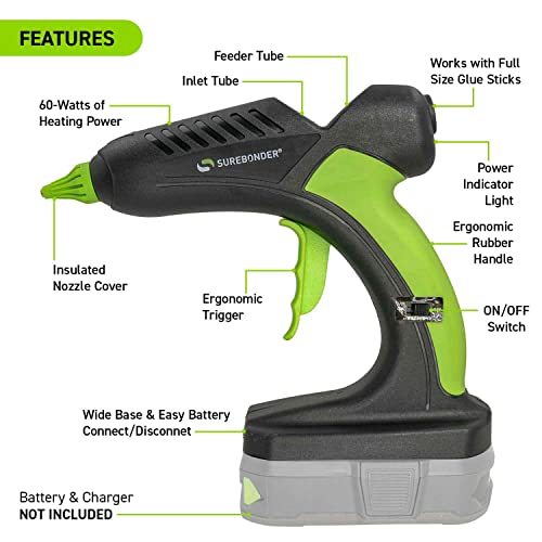 Surebonder 18V Ryobi Battery Powered Fully Cordless Hot - Image 5