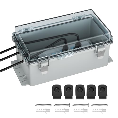 Joinfworld 9x5x4.3 Outdoor Extension Cord Cover Waterproof - Image 2