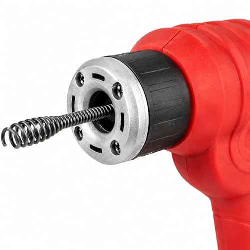 XtremepowerUS Handheld Portable Auto Feed Snake Drain - Image 7