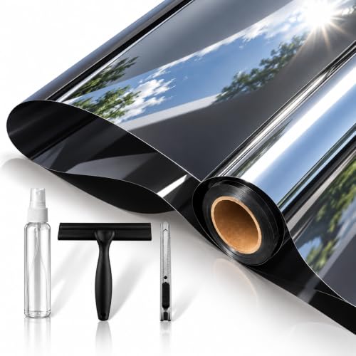 Coavas One Way Window Privacy Film See Out Not In UV Blocking - Image 2