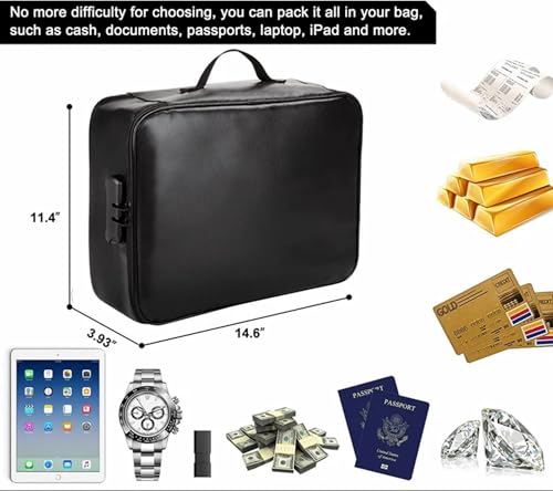 Fireproof Document Bag, Large Size with 2000F Heat Insulated - Image 5