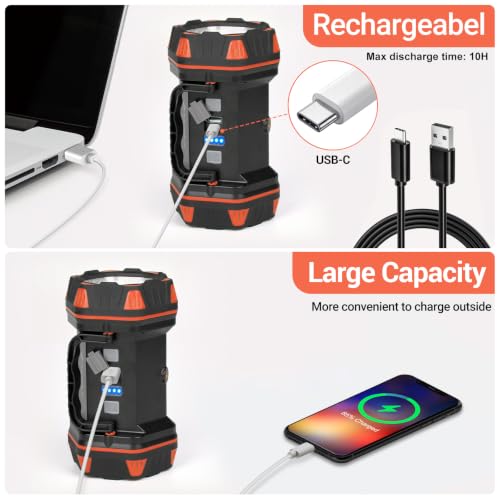 Led Camping Lantern Rechargeable, Camping Lights 1500lm - Image 5