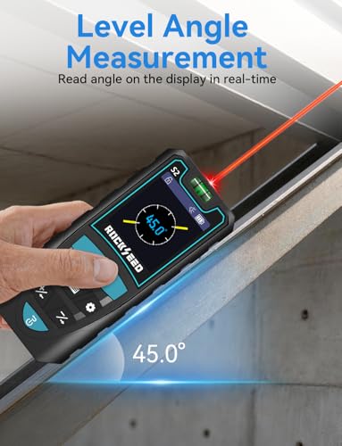 Laser Measuring Tool 165ft, RockSeed S2C Red Beam Laser - Image 7