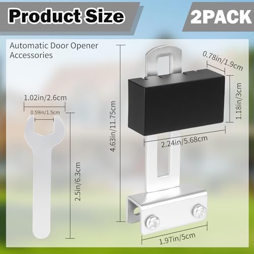 2-Pack Square Gate Magnet with Mounting Bracket & Wrench | Hand Tools - Image 3