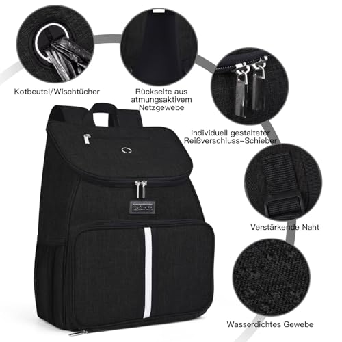 BAGLHER丨Dog Travel Bag, Airline Approved Pet Supplies Backpack - Image 6