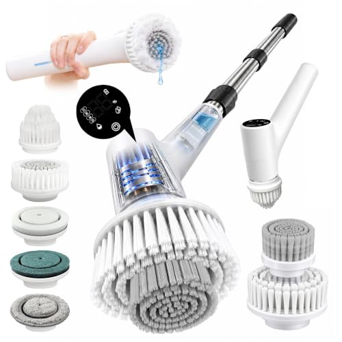 Electric Spin Scrubber with Soap Dispenser Stable - Image 2