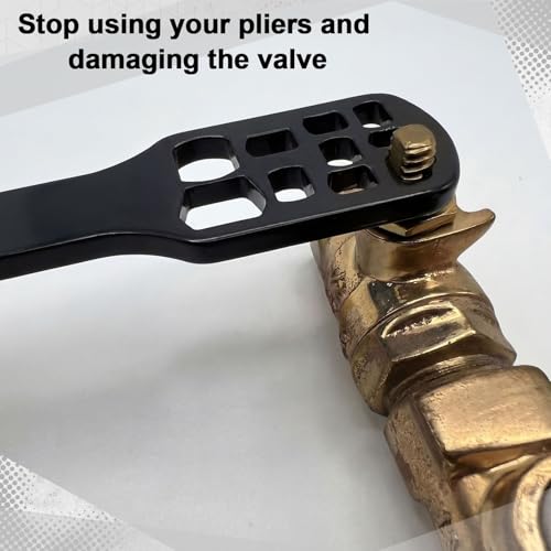 Zonon 1 Pcs Backflow Ball Valve Wrench Tool for Missing | Hand Tools - Image 6