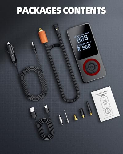 Tire Inflator Portable Air Compressor with Long Runtime - Image 8