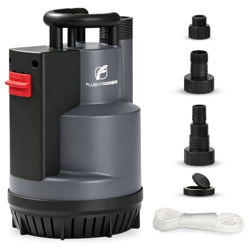 3/4 HP Automatic Submersible Sump and Utility Pump, 3300 GPH - Image 2