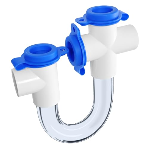 2 PACK Condensate U Trap 3/4 Inch SCH40 PVC Pipe Fitting - Image 5