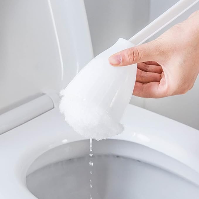 Efficient Cleaning High-Grade Material Toilet Brush Black Toilet Bowl Scrubber Brush