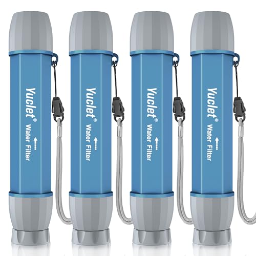 Yuclet Emergency Water Filter Straw for Survival, Camping - Image 2