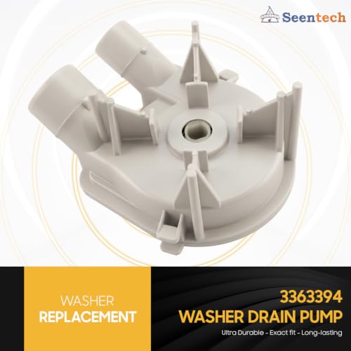 3363394 Washer Drain Pump by Seentech -Compatible with Whirlpool - Image 4