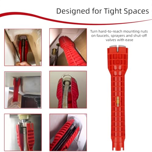 14-in-1 Faucet & Sink Installer Wrench Kit for Tight Spaces - Image 6