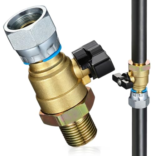 Universal Front Wheel Air Brake Cutoff Valve 18mm Thread Metal - Image 2
