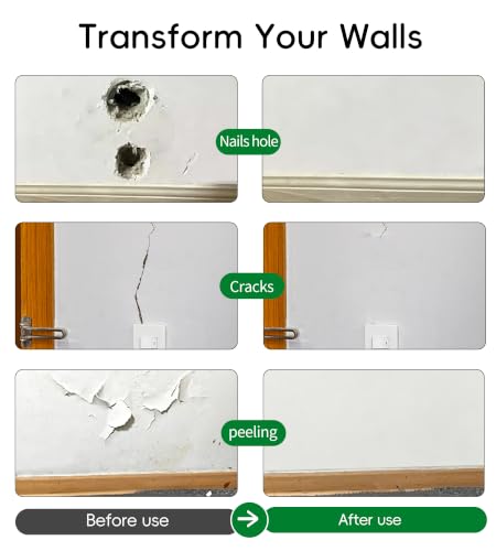 Wall Repair Paste 12 OZ, Drywall Crack & Hole Filler - Image 6
