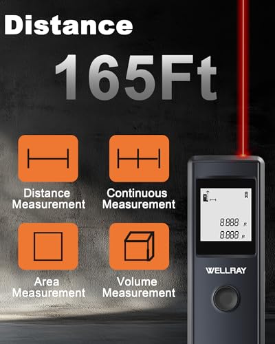 Laser Measuring Tool, 165FT/50M Laser Measure Tool - Image 4