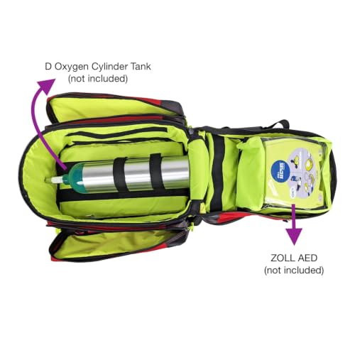Kemp USA Premium Ultimate EMS Backpack Red Emergency - Image 8