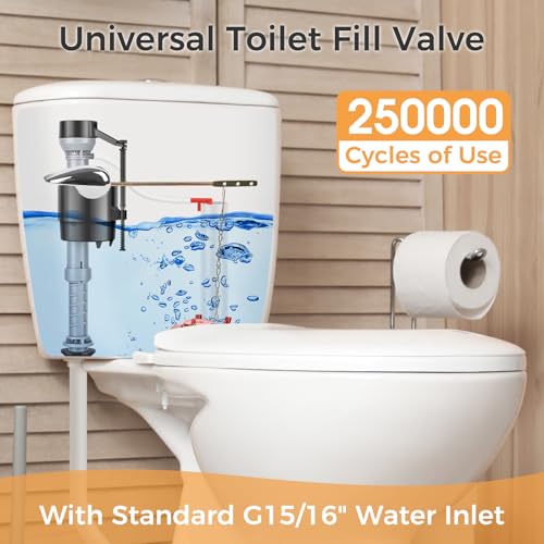 Universal Toilet Flusher Replacement Kit, Fill Valve - Image 3
