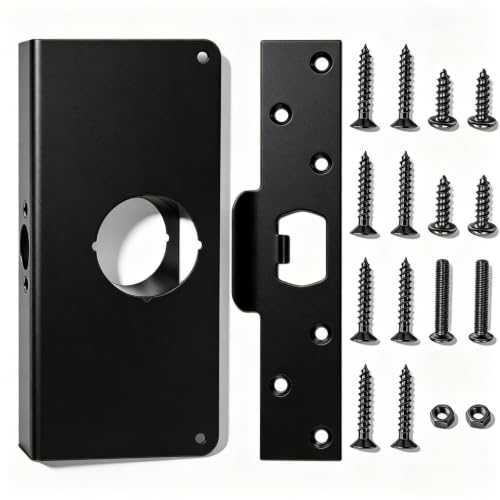 U9476 Strike Plate & U9585 Door Reinforcement Plate For 1‑3/8" - Image 2