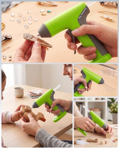Tilswall 4V Cordless Hot Glue Gun Kit, 30s Fast Heat Mini - Image 8