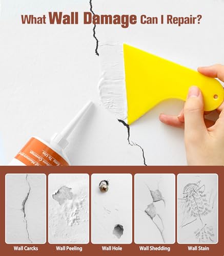 Drywall Repair Kit,2 Pack Wall Repair Paste for Wall Holes - Image 4