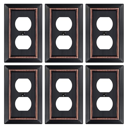 Metal Wall Plate for Electrical Outlets, Outlet Covers Wall Plate - Image 2