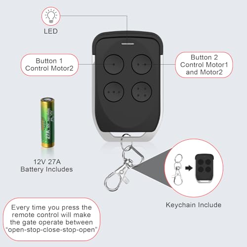Gate Opener Remote Control Transmitter for GYXEL & JUJIANG - Image 4