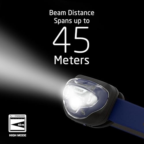 EVEREADY LED Headlamps Pro200, Head Lamp with AAA Batteries - Image 4