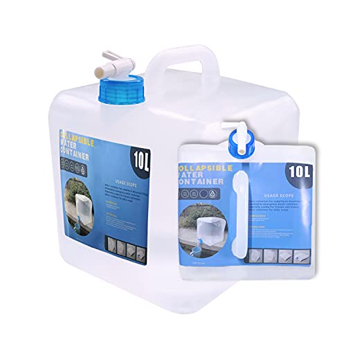 Collapsible Water Container with Spigot, Camping Water - Image 2