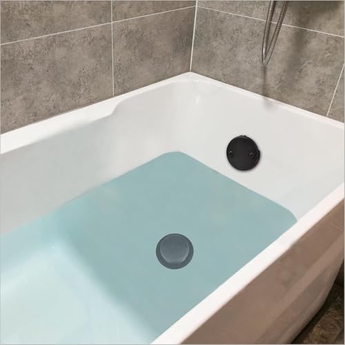 Matte Black Tub Drain Kit Bathtub Drain,Tip Toe Bath Waste - Image 4