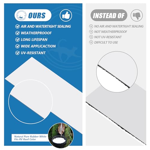 RV Roof Sealant Tape, 2 Inch X 50 Feet RV Roofing Tape - Image 6