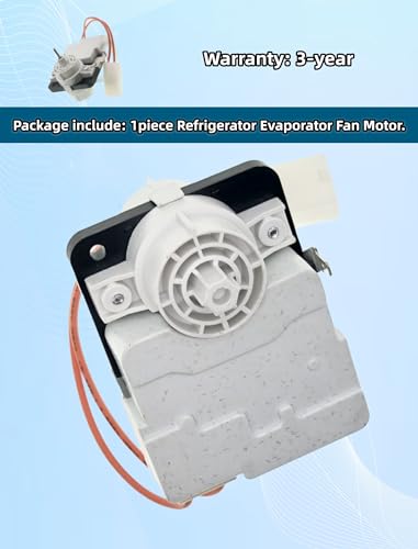 W10464673 Refrigerator Evaporator Fan Motor Compatible - Image 5